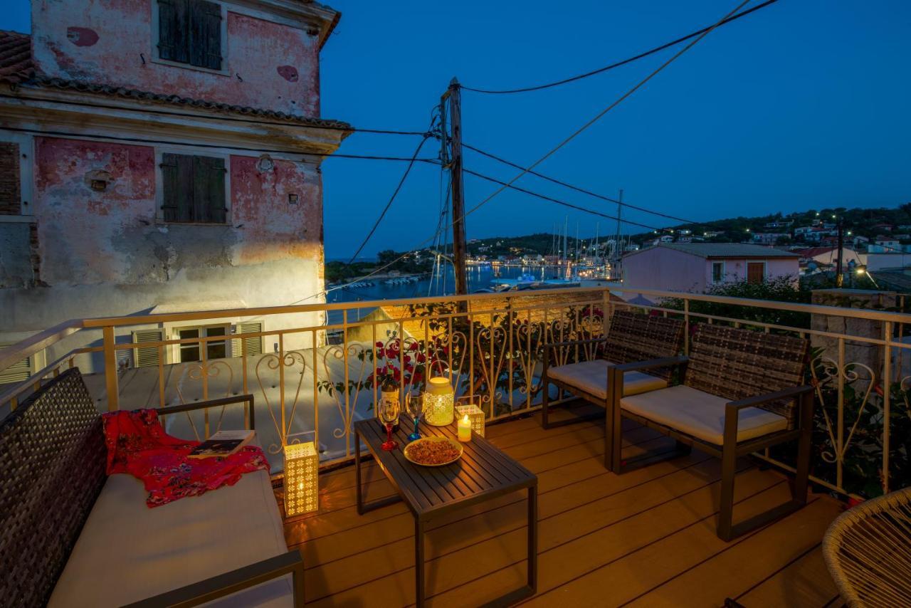 Ferienwohnung Paola'S Full Sea View House Gaios Exterior foto