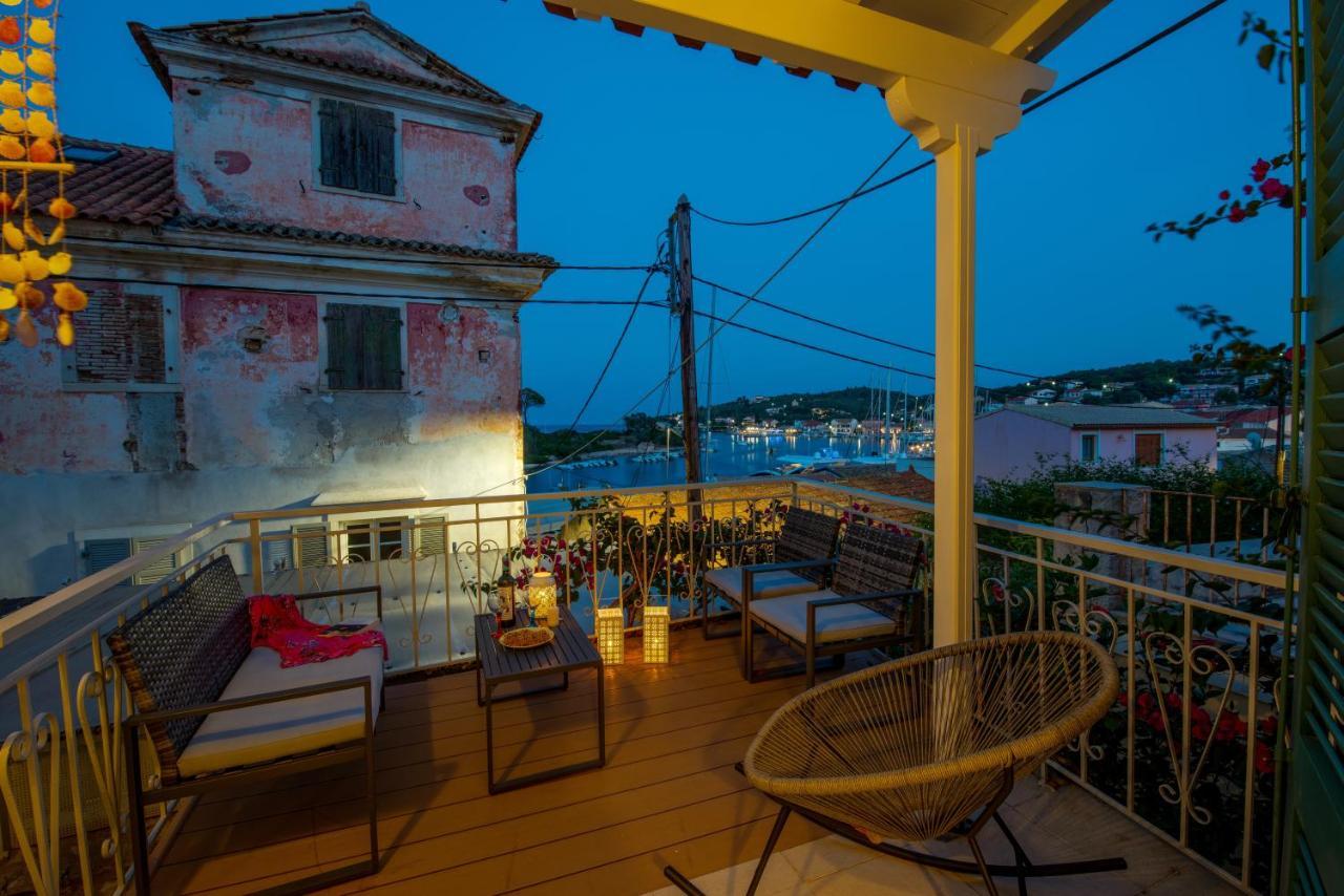 Ferienwohnung Paola'S Full Sea View House Gaios Exterior foto